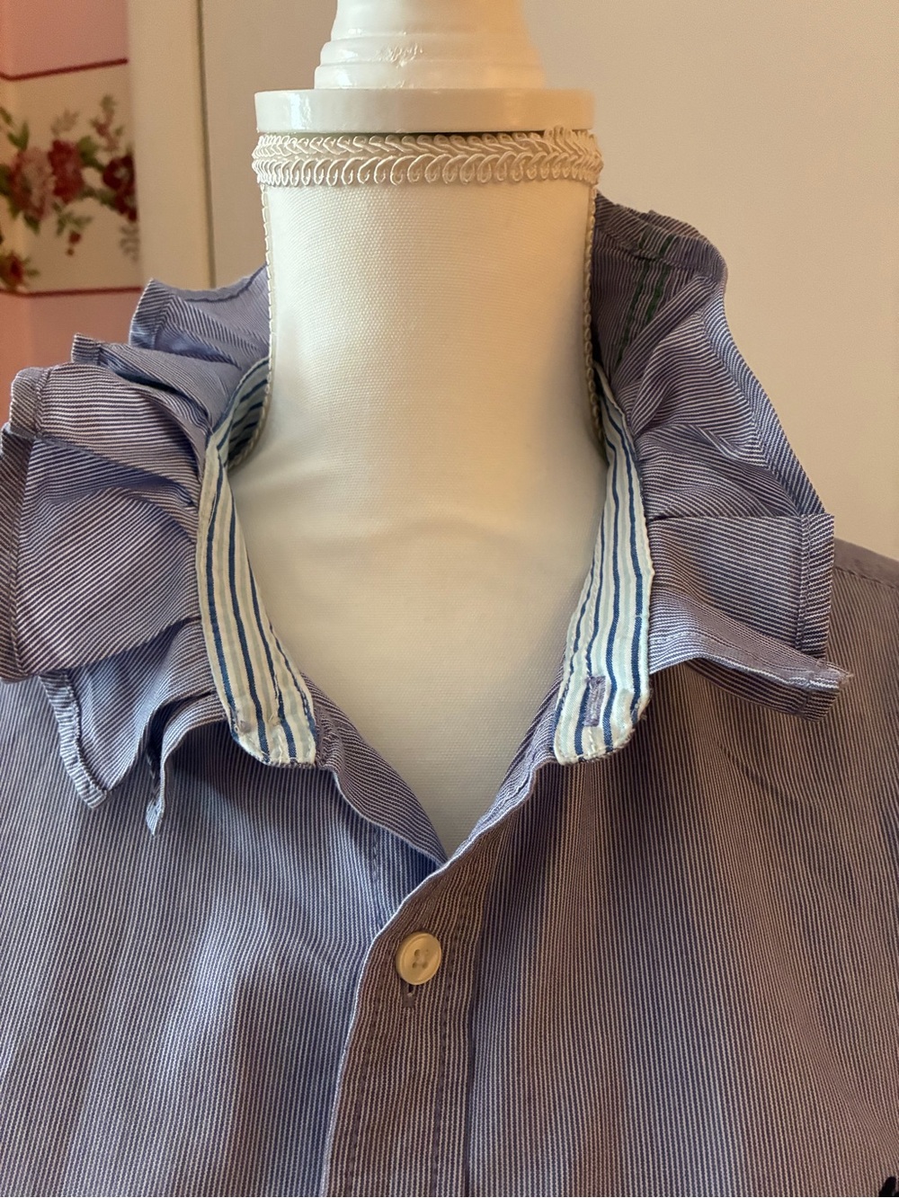 Re-worked up-cycled  shirt - Picture 2 of 6